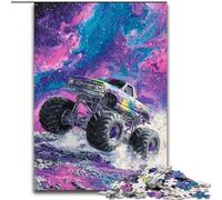 Puzzle per adulti da 1000 pezzi Monster Truck, giocattoli per l'intrattenimento della famiglia, ideali come regali per tutta la famiglia dai 14 anni in su dimensioni 50x75cm