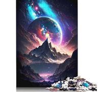 Puzzle per adulti da 1000 pezzi "Montagne dell'infinito", puzzle per adulti per giochi educativi, decorazioni per la casa (75x50 cm)