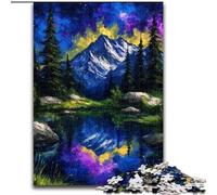 Puzzle per adulti da 1000 pezzi, Montagne misteriose e difficili, per 14+ anni, gioco stimolante come regalo per tutta la famiglia e gli amici (dimensioni 50x75cm)