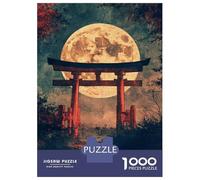 Puzzle Per Adulti Da 1000 Pezzi Moonlit Torii Gate -1 Puzzle Per Adulti Giochi Rilassanti Corsa Di Velocità Manuale Difficile E Sfida 70x50cm/1000pcs