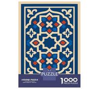 Puzzle Per Adulti Da 1000 Pezzi Morocco Geometric Pattern Art Puzzle Per Adolescenti Gioco Pratico Decorazione Per La Casa Regali Di Natale E Compleanno 70x50cm/1000pcs
