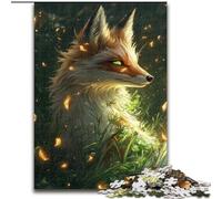Puzzle per adulti da 1000 pezzi, motivo: Fantasy Fox, giocattoli educativi e regali unici per bambini dai 14 anni in su dimensioni 50x75cm