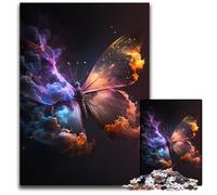 Puzzle per adulti da 1000 pezzi, motivo: farfalla e nebulosa, ideale come regalo per adolescenti, coppie e amici per compleanni e Natale, 50x75CM/19,68x29,52 pollici.