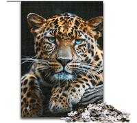 Puzzle per adulti da 1000 pezzi, motivo: Ghepardo, per bambini dai 14 anni in su, gioco stimolante da regalare a tutta la famiglia e agli amici (dimensioni 26x38cm)