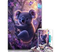 Puzzle per adulti da 1000 pezzi motivo: Koala antistress sfida difficile decorazioni e regali unici per la casa 75x50cm