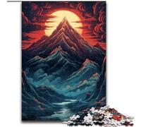 Puzzle per adulti da 1000 pezzi, motivo: Montagna Everest Puzzle in cartone, divertente per tutta la famiglia, perfetto per compleanni e feste 1000 pezzi(26x38cm)