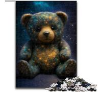 Puzzle per adulti da 1000 pezzi, motivo: orsetti, in cartone, regalo perfetto per compleanni, Natale, Halloween, Ringraziamento, Pasqua, 1000 pezzi(26x38cm)