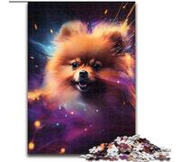 Puzzle per adulti da 1000 pezzi, motivo: Pomerania fantasy, puzzle in cartone, rompicapo impegnativo, serata di giochi in famiglia (dimensioni 26x38cm)