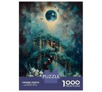 Puzzle Per Adulti Da 1000 Pezzi Mystical Tree Under A Glowing Moon Puzzle Per Adulti Giocattolo Decorazione Da Parete Analisi E Logica Gioco Stimolante Regali 70x50cm/1000pcs