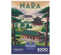 Puzzle Per Adulti Da 1000 Pezzi Nara Japan Travel Puzzle Per Adolescenti Gioco Pratico Decorazione Per La Casa Regali Di Natale E Compleanno 38x26cm/1000pcs