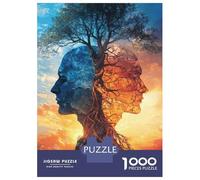 Puzzle Per Adulti Da 1000 Pezzi Nature's Connection Tree Faces Sky Puzzle Per Adulti Giochi Per Famiglie Analisi E Logica Come Regali Per Tutta La Famiglia 38x26cm/1000pcs