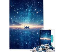 Puzzle per adulti da 1000 pezzi "Navigazione sotto le stelle notturne" Puzzle da 1000 pezzi Decorazione per la casa Giocattolo Regalo di compleanno Regalo di compleanno e unico (38x52cm)
