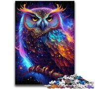 Puzzle per adulti da 1000 pezzi, Nebula Owl, antistress, sfida difficile, migliora l'amore tra coppie, 50x75cm