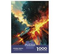 Puzzle Per Adulti Da 1000 Pezzi Need for Speed Most Wanted Poster Puzzle Per Adulti Gioco Rompicapo Analisi E Logica Attività Divertenti Da Fare A Casa, 70x50cm/1000pcs