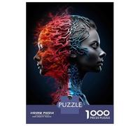 Puzzle Per Adulti Da 1000 Pezzi Neural Network Artwork Puzzle Per Adulti Gioco Rompicapo Regali Per Donne Attività Divertenti A Casa 38x26cm/1000pcs
