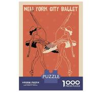Puzzle Per Adulti Da 1000 Pezzi New York City Ballet Art Puzzle Per Adulti Gioco Pratico Sfida Difficile Aiuta Ad Allenare Il Cervello 52x38cm/1000pcs