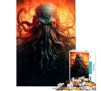 Puzzle per adulti da 1000 pezzi Nightmare Tide Impossible Game Giocattolo educativo Regalo di compleanno Taglio di precisione (Dimensioni 38x52cm)