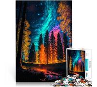 Puzzle per adulti da 1000 pezzi Notte magica Fatto di carta，Adatto a partire dai 14 anni Vacanze a casa: ammazzare il tempo Idee regalo。misurare：38x52cm/14.96x20.47pollice