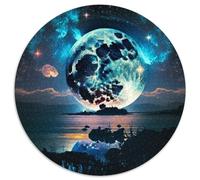 Puzzle per adulti da 1000 pezzi "Notte magica", idea regalo per adulti, gioco rompicapo impegnativo (dimensioni 67,5x67,5 cm)