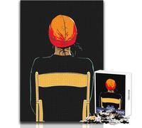 Puzzle per adulti da 1000 pezzi, nuotatore in contemplazione riposante, gioco intellettuale, sfida difficile, idee regalo, dimensioni 38x52cm