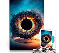 Puzzle per adulti da 1000 pezzi Occhio cosmico Fatto di cartone per età pari o superiore a 14 anni Gioco intellettuale giocattolo offerte come regali per tutta la famiglia misurare:26x38cm