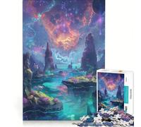 Puzzle per adulti da 1000 pezzi "Oceano Celeste dei Sogni", gioco pratico, analisi e logica, regalo per amici e familiari 38x52cm