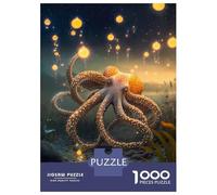 Puzzle Per Adulti Da 1000 Pezzi Octopus Imaginative Puzzle Per Adulti Giochi Rilassanti Difficili Ottimo Regalo Per I Giocatori 70x50cm/1000pcs