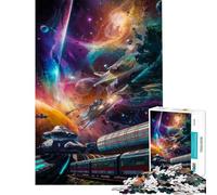 Puzzle per adulti da 1000 pezzi: Odissea nello spazio - Puzzle Express Gioco educativo da 1000 pezzi con taglio di precisione sfida stimolante per tutta la famiglia (38x52cm)