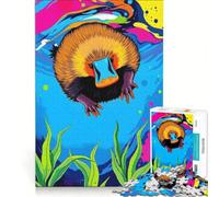 Puzzle per adulti da 1000 pezzi "Odissea sottomarina dell'ornitorinco" giocattolo educativo ideale per passare il tempo durante le vacanze regalo di compleanno regalo 38x52cm