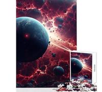 Puzzle per adulti da 1000 pezzi Oltre l'orizzonte Galassia Giocattolo Decorazione da parete Regali di Babbo Natale segreto per gioco educativo Aiuta l'esercizio del cervello Dimensioni 38x52cm
