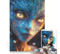 Puzzle per adulti da 1000 pezzi: Oracolo Celeste︰ Il Testimone Cosmico, giochi divertenti, rilassanti per la mente, per rafforzare l'amore tra le coppie 50x75cm