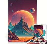 Puzzle per adulti da 1000 pezzi "Orbite dell'Altro Mondo" gioco educativo difficile e stimolante regalo di Natale e compleanno 38x26cm