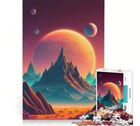 Puzzle per adulti da 1000 pezzi Orbite dell'Altro Mondo gioco per famiglie difficile e stimolante compleanno e Natale 38x52cm