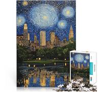 Puzzle per adulti da 1000 pezzi Paesaggi e simboli della bellezza Fatto di cartone per età pari o superiore a 14 anni apprendimento educativo Grande regalo misurare：26x38cm/10.24 x 14.96pollice