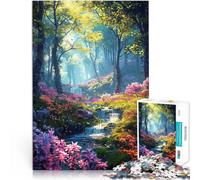 Puzzle per adulti da 1000 pezzi Paesaggio fantastico Fatto di carta，per età 14+ per il gioco educativo sfida giocattolo regali per amici e familiari。misurare：26x38cm/10.24 x 14.96pollice