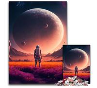 Puzzle per adulti da 1000 pezzi Paesaggio marziano Puzzle impegnativi Rompicapo fai da te per adolescenti 50x75CM/19,68x29,52 pollici