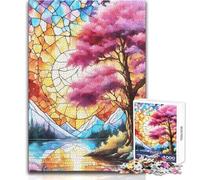 Puzzle per adulti da 1000 pezzi, paesaggio meraviglioso, giochi educativi e rilassanti, regali di Babbo Natale segreto (dimensioni 38x52cm)