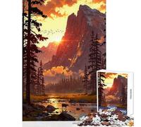 Puzzle per adulti da 1000 pezzi,paesaggio onirico,decorazioni per la casa,giocattoli,idee regalo,gioco rompicapo,migliora l'amore tra coppie,dimensioni 38x52cm