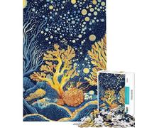 Puzzle per adulti da 1000 pezzi paesaggio sottomarino da sogno giocattolo antistress difficile regalo di compleanno regalo (dimensioni 38x52cm)