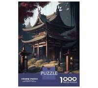 Puzzle Per Adulti Da 1000 Pezzi Pagoda at Day Puzzle Per Adolescenti Giochi Per Famiglie Assemblaggio Di Modelli Attività Divertenti A Casa 70x50cm/1000pcs