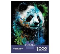 Puzzle Per Adulti Da 1000 Pezzi Panda Art Style 2 Puzzle Per Adulti, Gioco Rompicapo Divertente E Umoristico, Regali Unici Per Compleanno E Natale 52x38cm/1000pcs