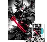 Puzzle per adulti da 1000 pezzi pappagallo samurai con maschera da gufo ideale per compleanni e Natale Gioco educativo di analisi e logica per ragazzi dai 14 anni in su (50x75cm)