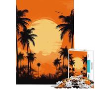 Puzzle per adulti da 1000 pezzi Paradiso Tropicale Un gioco avvincente per coltivare la pazienza ideale per tutta la famiglia e migliorare la memoria Un'ottima idea regalo (dimensioni 38x26cm)