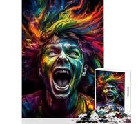 Puzzle per adulti da 1000 pezzi Paranoia Giocattolo educativo Regalo di compleanno Gioco impossibile Migliorare l'amore tra coppie Dimensioni 50x75cm