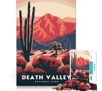 Puzzle per adulti da 1000 pezzi,Parco Nazionale della Valle della Morte,con incastri perfetti,divertente,per risolvere problemi,gioco casual,ideale per compleanni e attività artistiche (50x75cm)