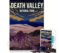 Puzzle per adulti da 1000 pezzi,Parco Nazionale della Valle della Morte,ideale per decorazioni,rompicapo,regalo divertente per il tempo libero,regalo di compleanno,hobby (38x26cm)