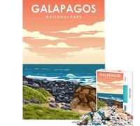 Puzzle per adulti da 1000 pezzi Parco Nazionale delle Galapagos Un gioco avvincente per coltivare la pazienza ideale per tutta la famiglia e per migliorare la memoria Un'ottima idea regalo (75x50cm)