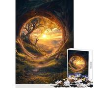 Puzzle per adulti da 1000 pezzi passaggio segreto puzzle da 1000 pezzi decorazione per la casa giocattoli ottimi regali e giocattoli migliora la memoria (38x26cm)