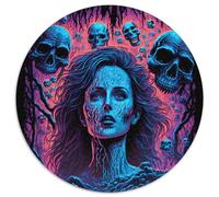 Puzzle per adulti da 1000 pezzi "Paura dell'ignoto". Puzzle impegnativi ideali per gli innamorati, perfetti come regalo di Natale, Capodanno e San Valentino. Dimensioni: 67,5x67,5 cm.