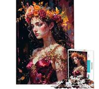 Puzzle per adulti da 1000 pezzi Persefone︰ L'ultimo sussurro d'autunno Puzzle per adulti Giochi rilassanti Difficili Regali per amici e familiari (Dimensioni 50x75cm)